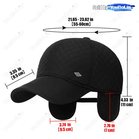 Fashion New Men Women Universal Outdoor Casual Sport Windproof EarProof FleeceLined Thickened Warm Baseball Cap Trucker Hat