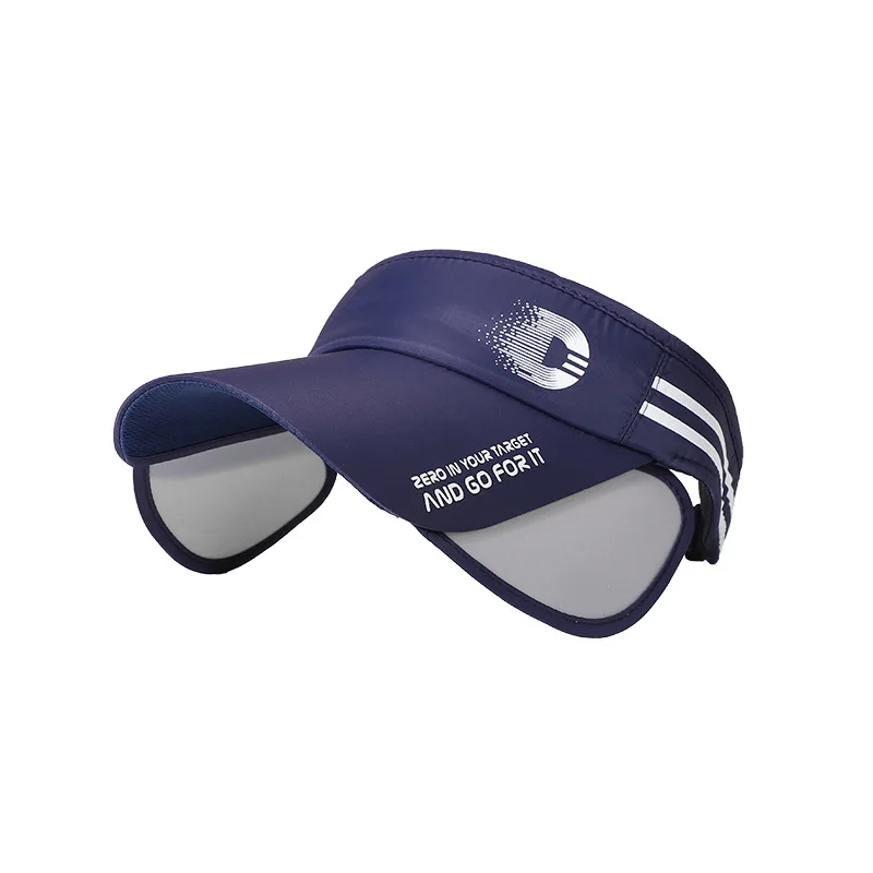 Hat Retractable Cap Brim Empty Top Fashionoutdoor Women Travel Beach Summer Sea Border UV Sun Men Shade Sunshade