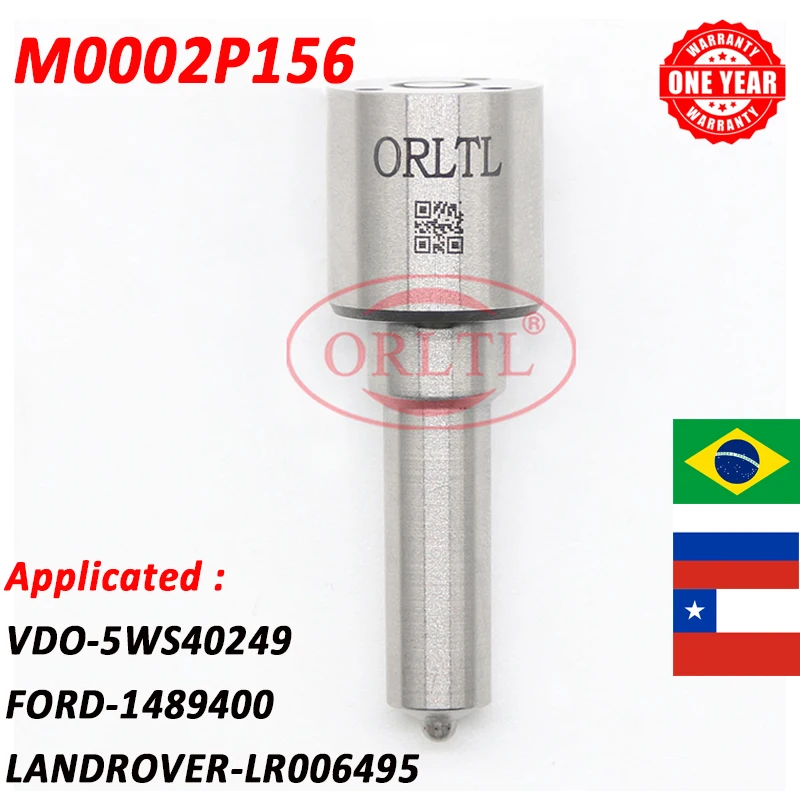 ORLTL VDO Injector Nozzle M0002P156 For Siemens 5WS40249 1489400 LR006495 4H209K546 5WS40062 A2C59511364