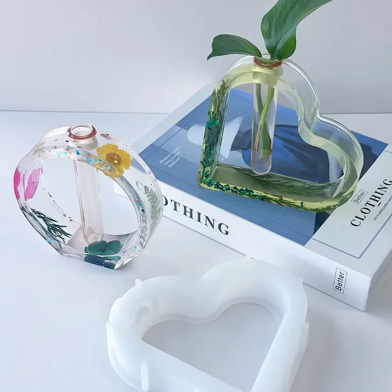 Hydroponic Vase Mold with Test Tube Set