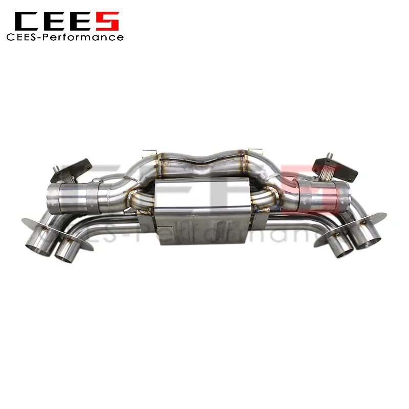 CEES OEM  Catback Exhaust System for Porsche 911 992 3.0T 2019-2024 Racing Sport Car Stainless Steel Exhaust Pipe Muffler Escape