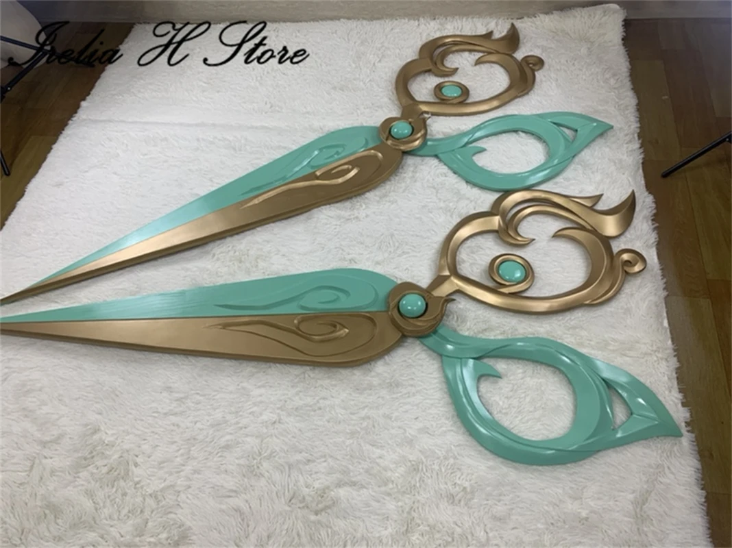 Irelia H Irelia H Mythmaker Gwen from LOLM Gwen Cosplay Props gwen scissors hairdress weapon