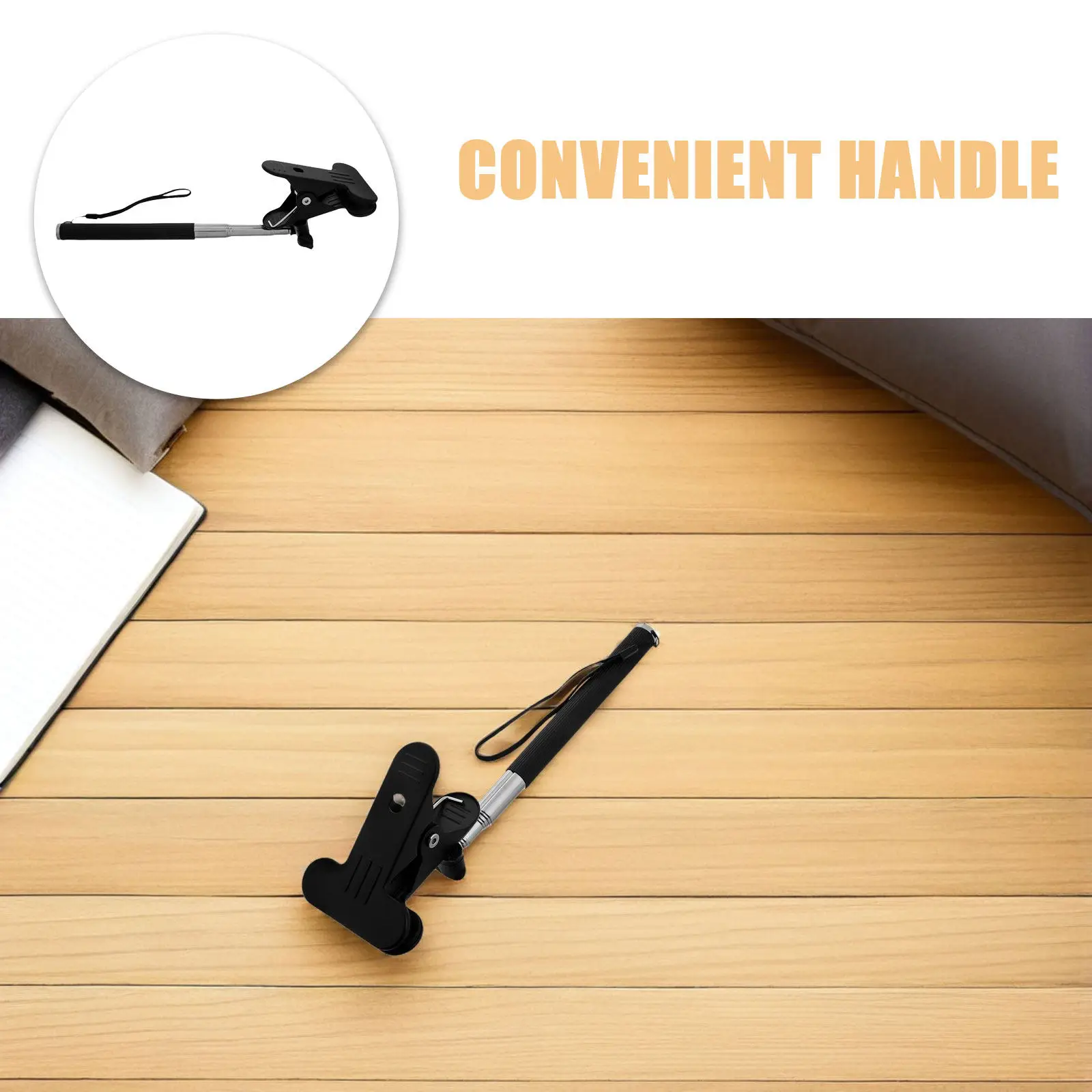 2Pcs Stainless Steel Adjustable Sign Holder Handheld Lightweight Iron Design for Parade Airport Pickup Sports Meetings Poster