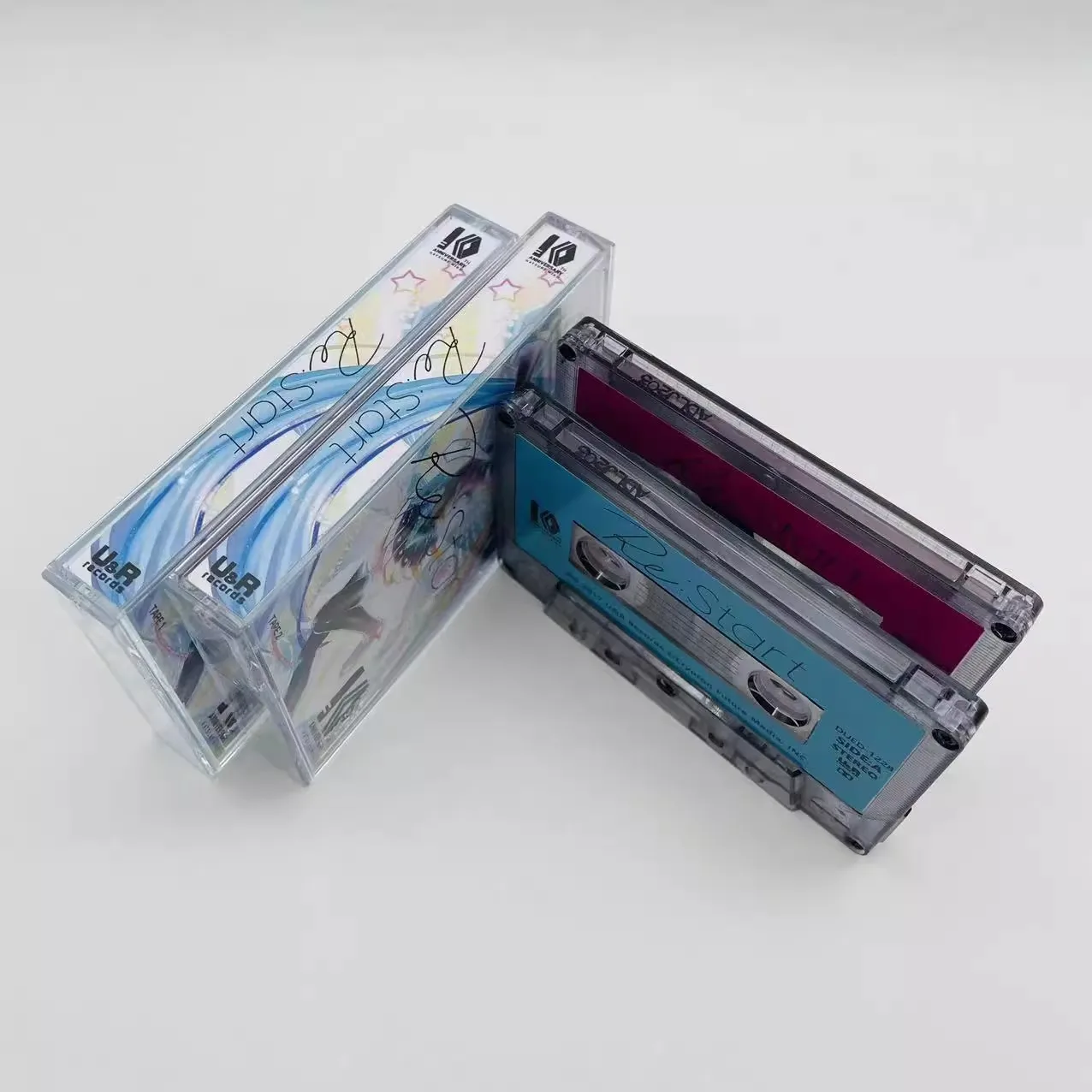 DJ Hatsune Miku Music Tape 10th Anniversary Re Start Album Cassettes Cosplay Music Record Walkman Recorder Car Soundtracks Box