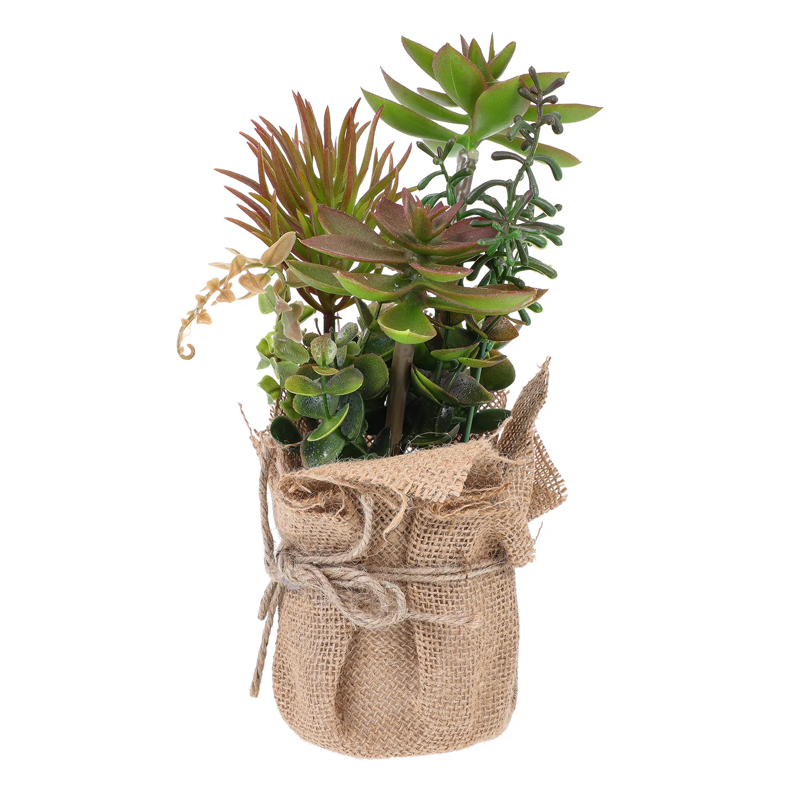 

Simulation Succulent Bonsai Artificial Plant Decor Small Faux Potted Indoor Table Office Desk Garden Decoration Plastic Plant