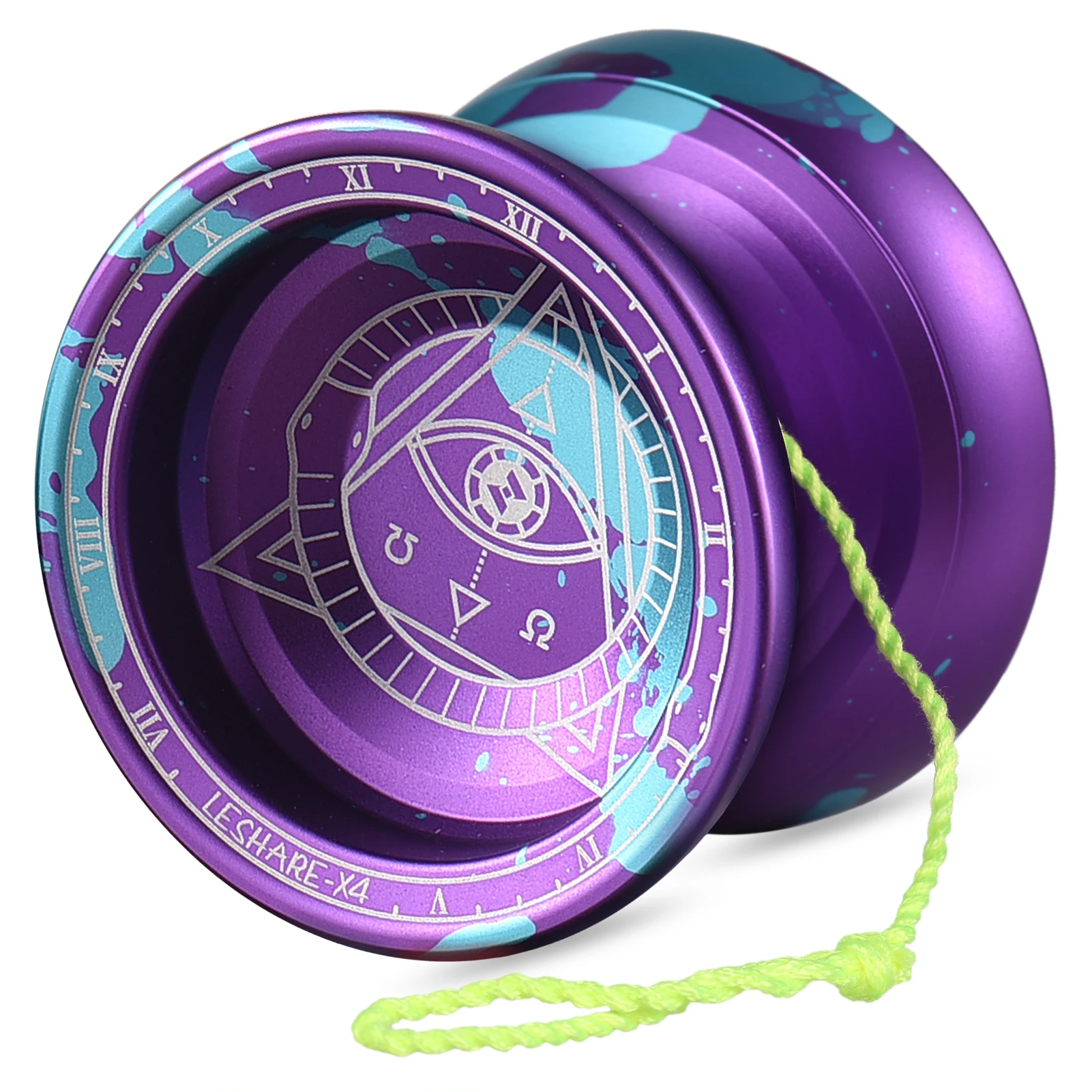 Professional Yoyo Competitive Aluminum Yoyo Ball Yo Yo Gift with Strings and Glove aluminum yoyo ball