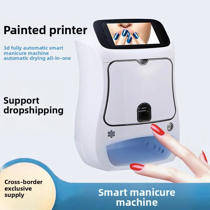 All-in-One Nail Art Painting Machine Stylish Pattern Drying Printer for Beauty Salon Home Use