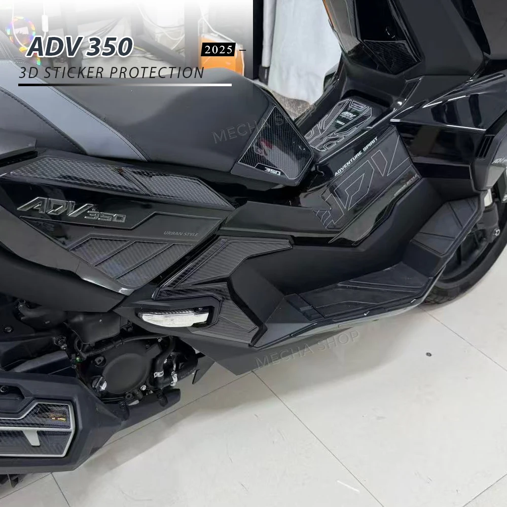 Per ADV 350 2022 2023 2024 2025 ADV350 Adesivi Accessori Moto Adesivi 3D Protezione del serbatoio