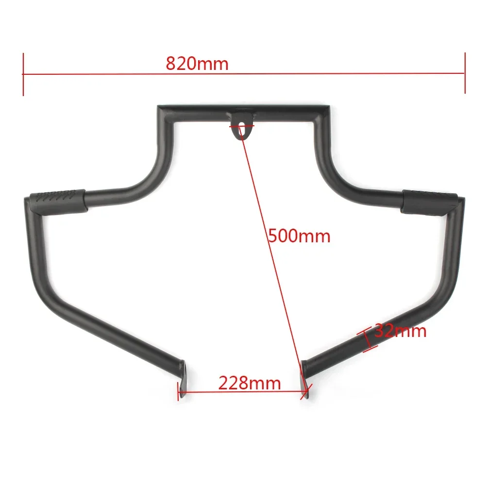 Motorcycle Crash Bar Engine Guard Protector For  Davidson FLSTC Softail Heritage Classic models 2000-2017 except Springer