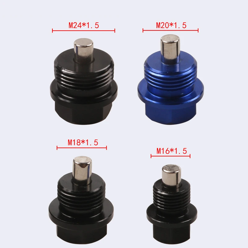 Car Engine Magnetic Oil Drain Plug Screw Nut Bolt Oil Drain Sump Nut 12/14/16/18/20/24*1.25/1.5/1.75