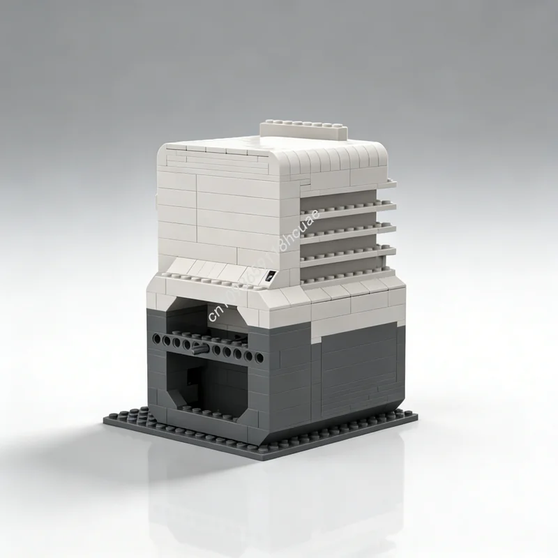 

443 детали MOC LVE Briggs Stratton Вакуумный двигатель: Техническая модель для сборки, Рождественский подарок, Конструктор, Архитектурная идея