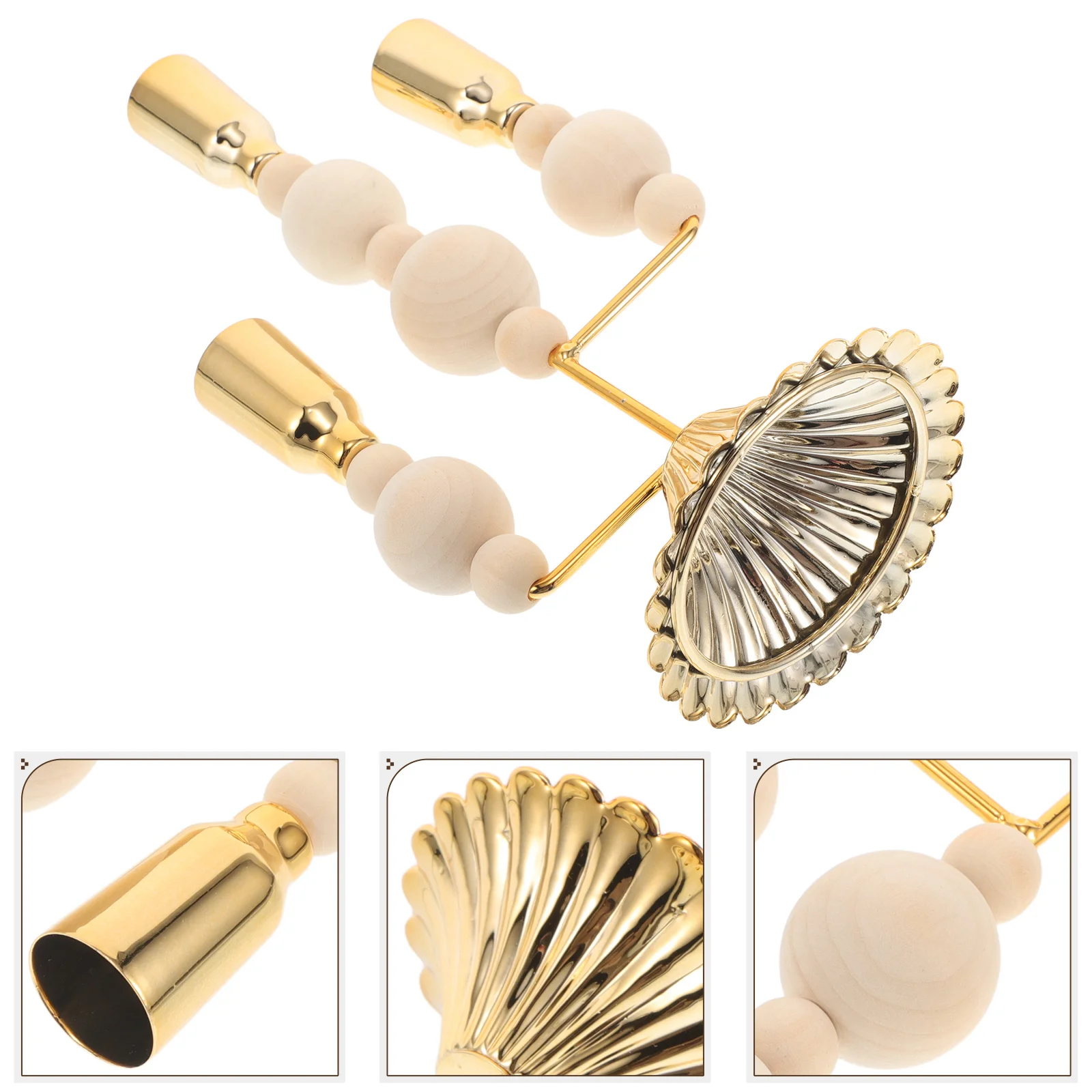 

French Wooden Roman Column Holder Elegant Dining Table Decor Wedding Centerpiece Decorative Pillar Stand for Candlelight