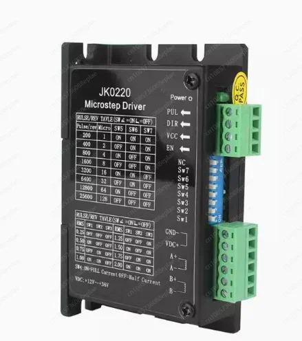 Two-phase stepper motor driver JK0220 / voltage DC12-24V / drive current 0.3-2.0A