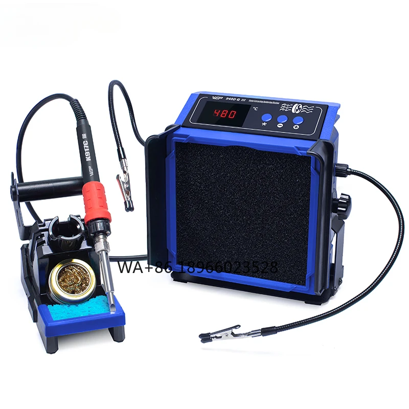 

948DQ-III Digital Display with Assistant Soldering Iron Smoke Exhaust Welding Station Smoke Absorption