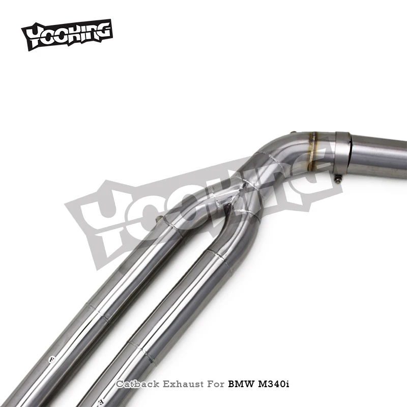 OBM Valvetronic Exhaust System For BMW M340i/M340 3.0T Stainless Steel Catback Exhaust Pipes Factory Direct Wholesale