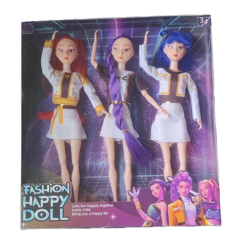 Figurka akcji KPop Demon Hunters, 30 cm, model z PVC, dekoracja na biurko, kolekcjonerska figurka, zabawka dla dzieci, prezent na Boże Narodzenie