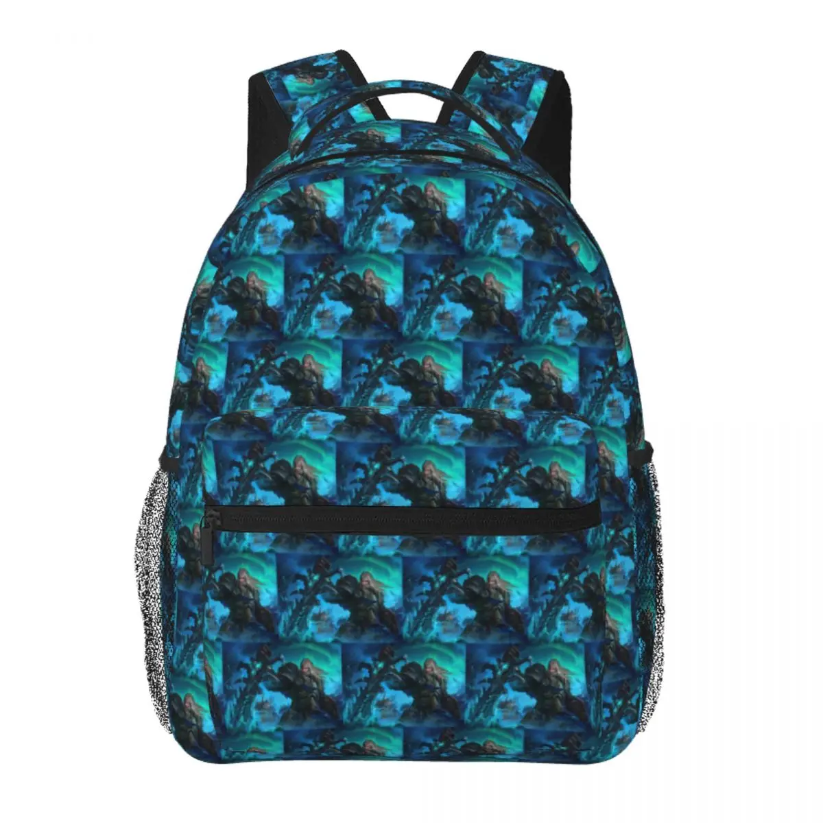 

Arthas Wallpaper Backpack Student BookBag Kids School Bag Computer Shoulder Bags for Men Women