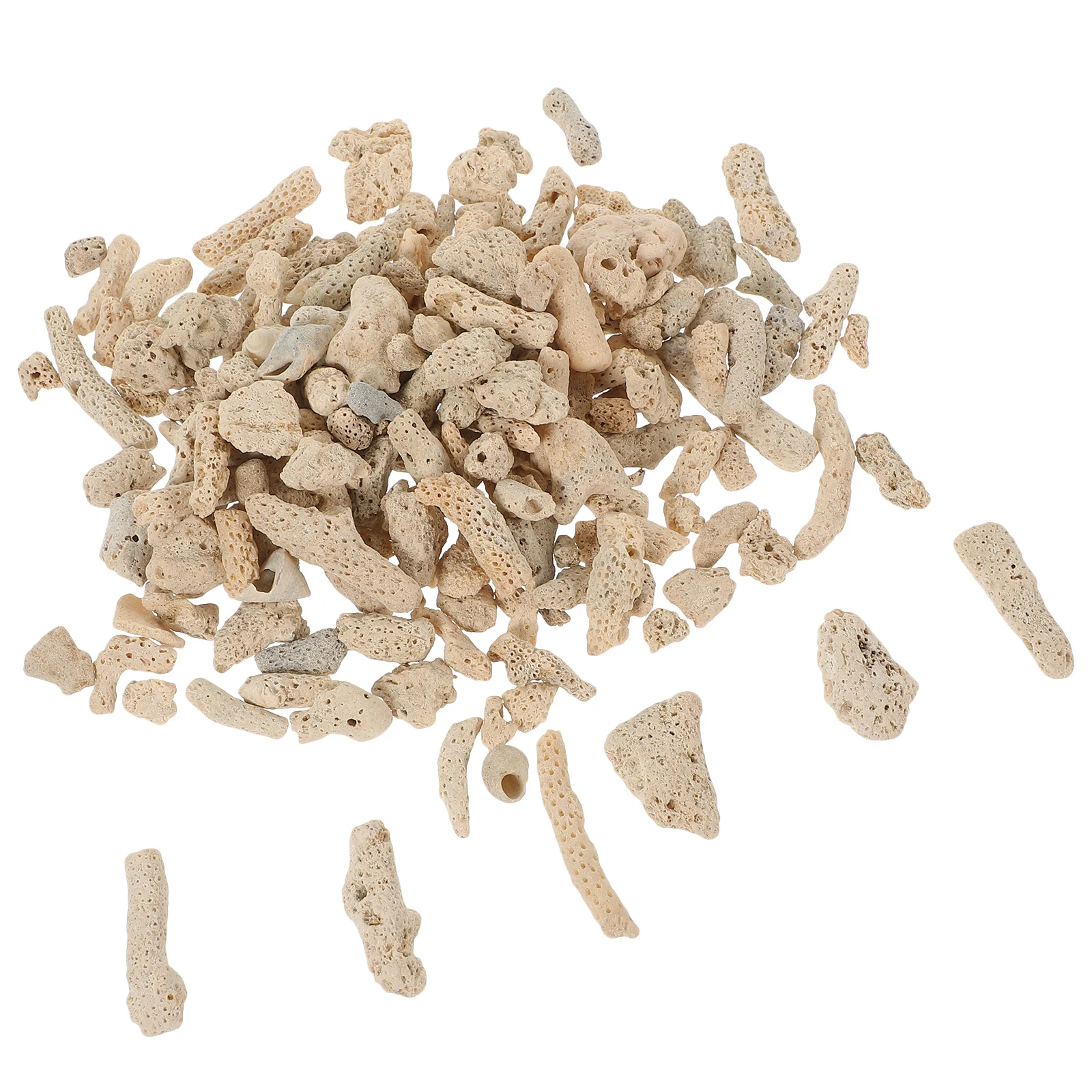 

1 Bag Crushed Coral For Aquarium Filter Media Fish Tank Gravels Natural Water Purifying Filtration Coral Stones Decor Pond