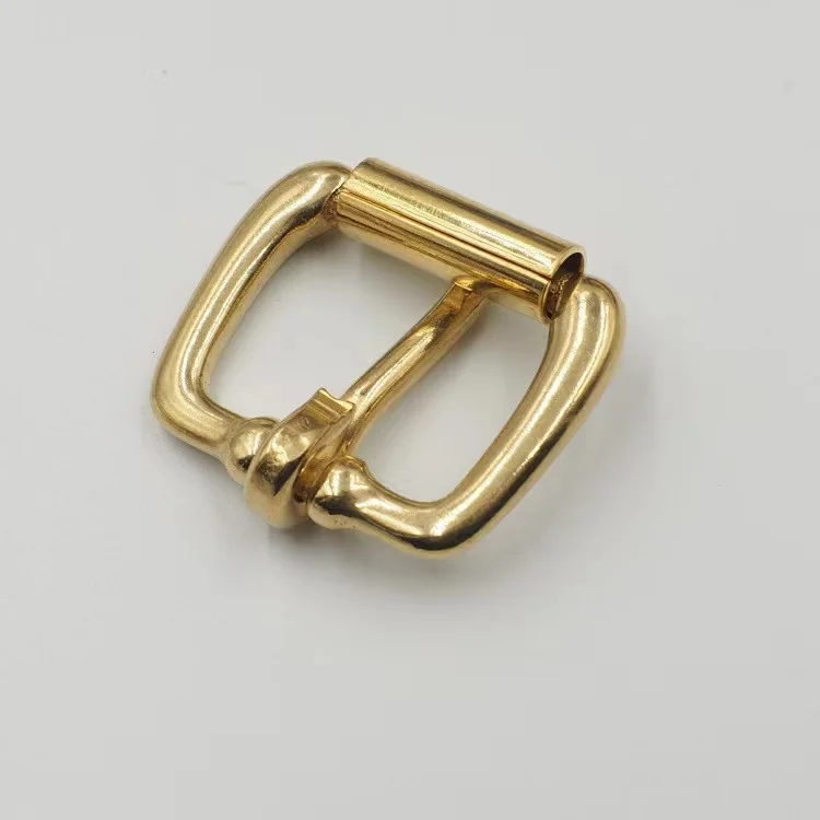 Single Pin Roller Bar Buckle Solid Brass Rolling Buckle