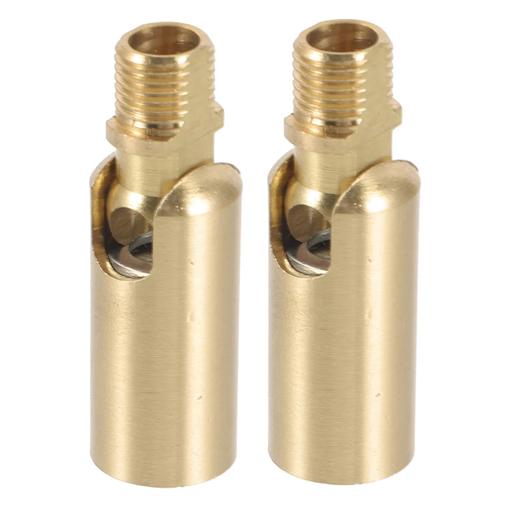 

2Pcs Copper Wall Lamp Swivel Adapter 180 Degree Rotatable Sloped Ceiling Adapter Ceiling Light Fixture Parts Light Fixture Parts