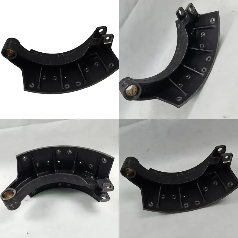 for  Heavy Duty Brake Shoes HD300 New Steel Material Replacement Parts  Truck Axles Compatible with Howo   Hande