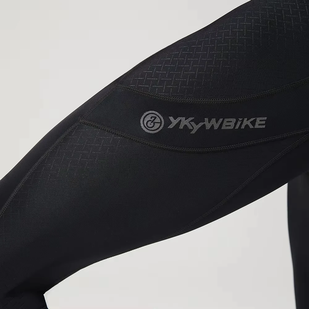 YKYWBIKE Herren Radsport-Latzhose, lange Hose für Frühling und Herbst, MTB-Fahrradhose, Pro-Team-Rennradhose 15‑25 ℃ 7 Stunden Langstreckenfahrt – Detail 12