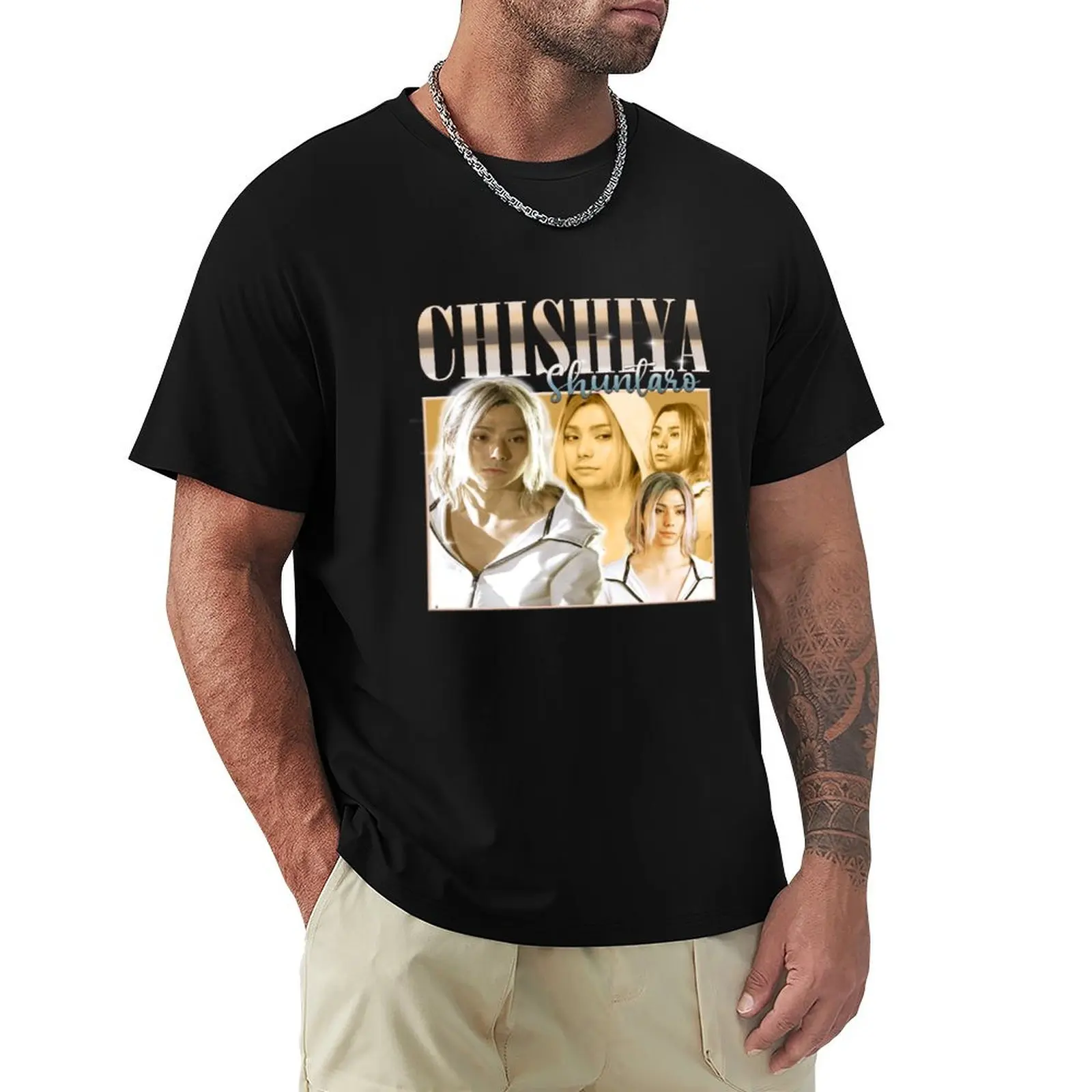 chishiya shuntaro T-Shirt graphic t shirts for man T-Shirt