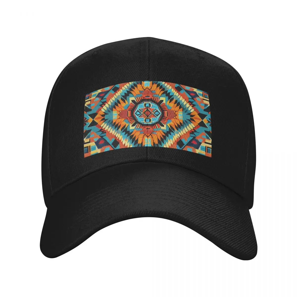 Enchanted Explosive Southwestern Pattern Digital Painting Baseball Cap derby hat Hip Hop funny hat Sun Hats For Women Men's