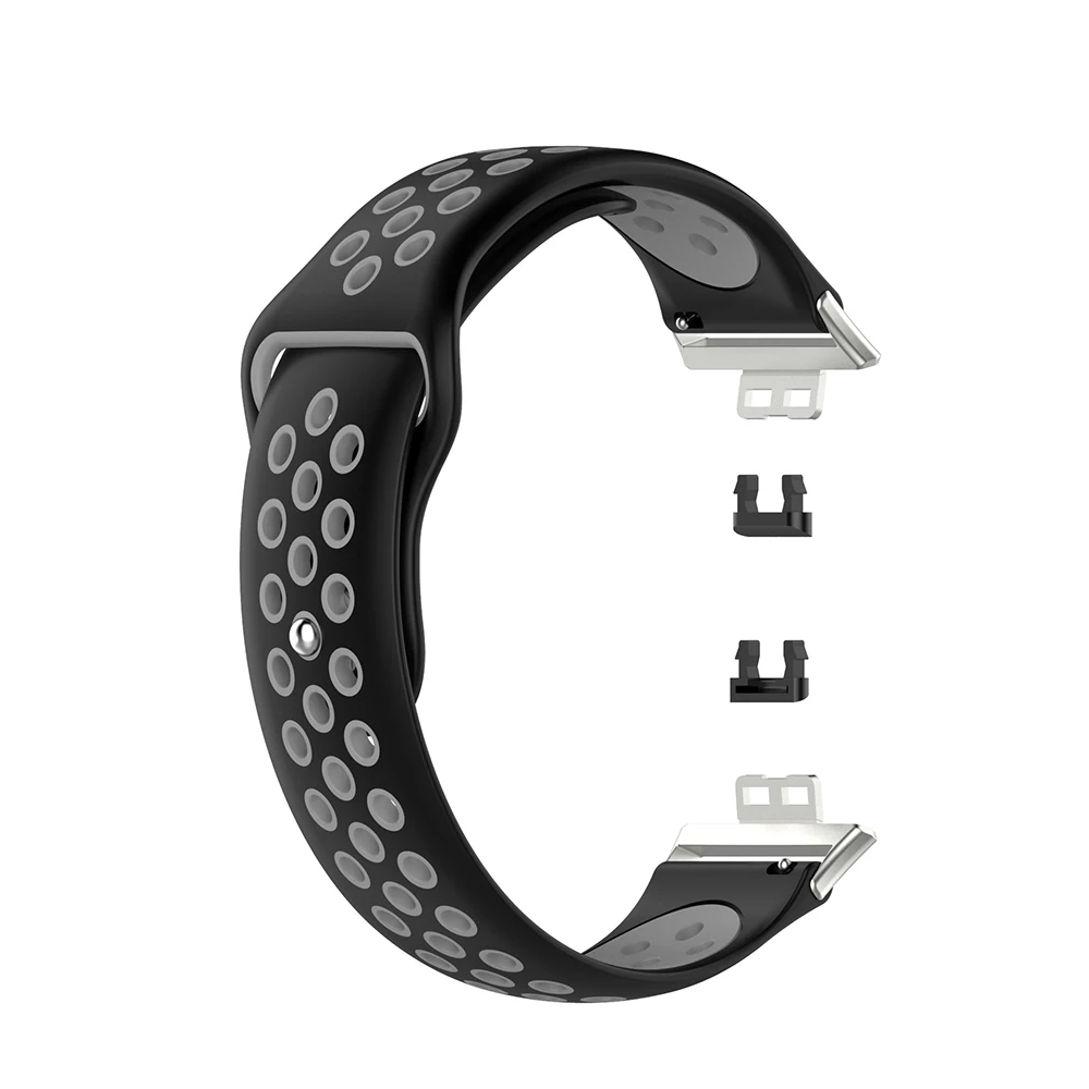 화웨이 워치용 소프트 실리콘 스트랩, 스마트 워치 핏, 스포츠 교체 손목 밴드, 14 가지 색상, 스마트 액세서리