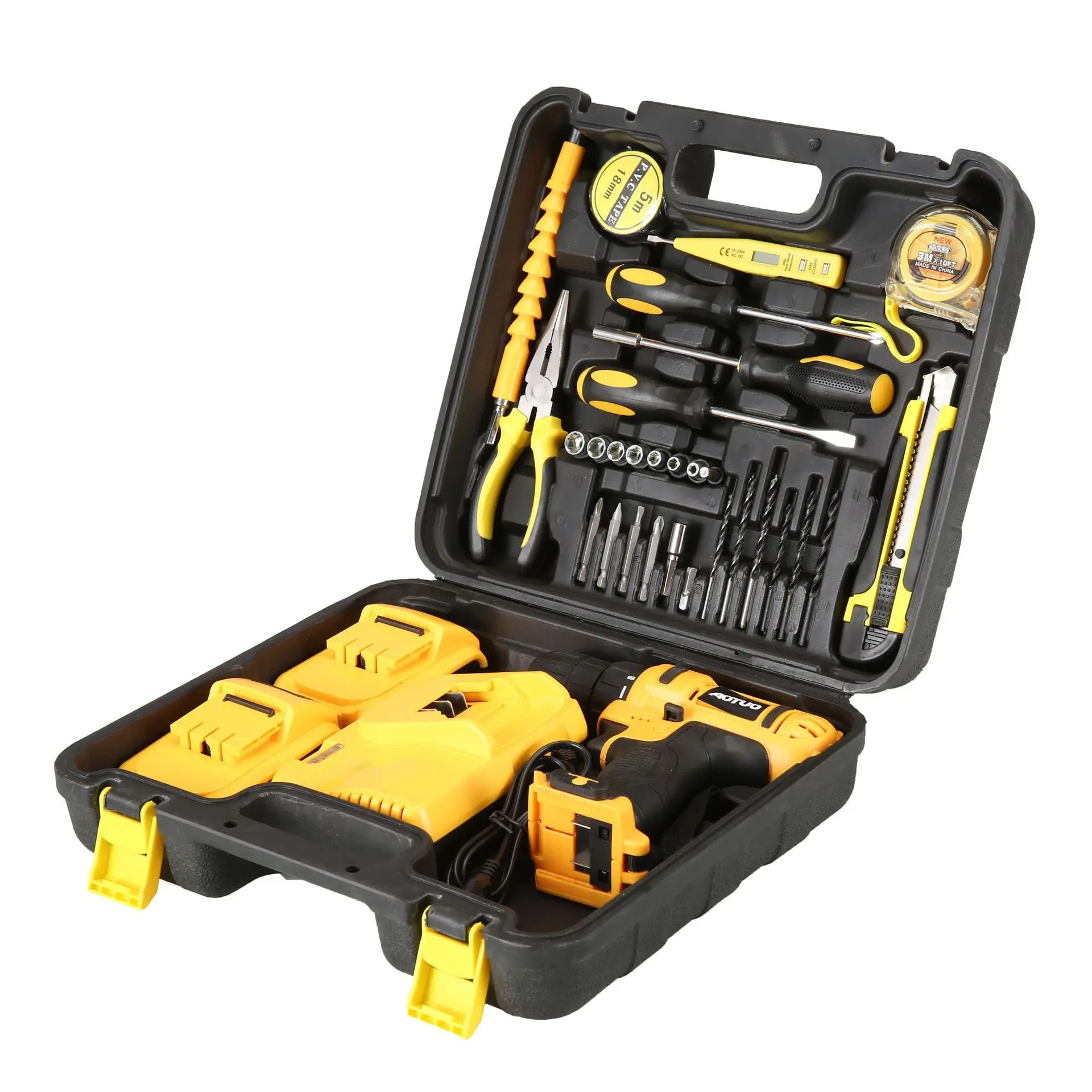 مجموعة أدوات الحفر المنزلية JBS Impact Drill مجموعة أدوات الحفر اليدوية متعددة الوظائف