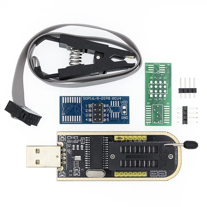 Módulo CH341A CH341 24 25 Serie EEPROM Flash BIOS Módulo programador USB EEPROM 93CXX/25CXX /24CXX