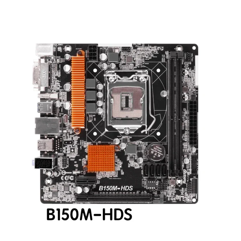 For ASRock B150M-HDS Motherboard B150M LGA 1151 DDR4 Mainboard 100% Tested OK Fully Work Free Shipping