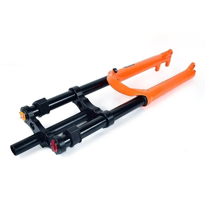 32 tube mountain bike air fork front fork DH double shoulder fork 26 27.5 29 inch 9X100MM quick release sensitive
