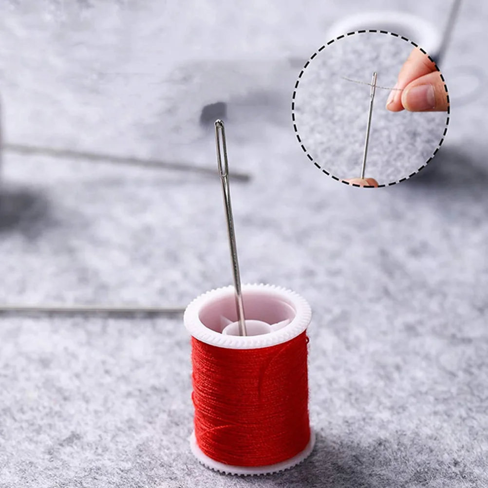 5 مجموعة كبيرة إبر الخياطة العين قسط الحديد صياغة إبر الحياكة للحرف اليدوية الملابس إصلاح أدوات خياطة التطريز