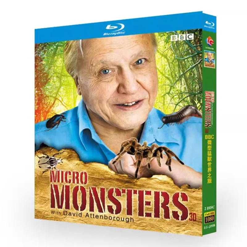 Micro Monsters 3D 2013 Blu-ray Disc