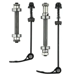 MTB Bike Axle Quick Release Skewer Front Rear Bicycle Axle  Wheel Hub With 2 Bearings   Bike Rear Axle Modification Accessories