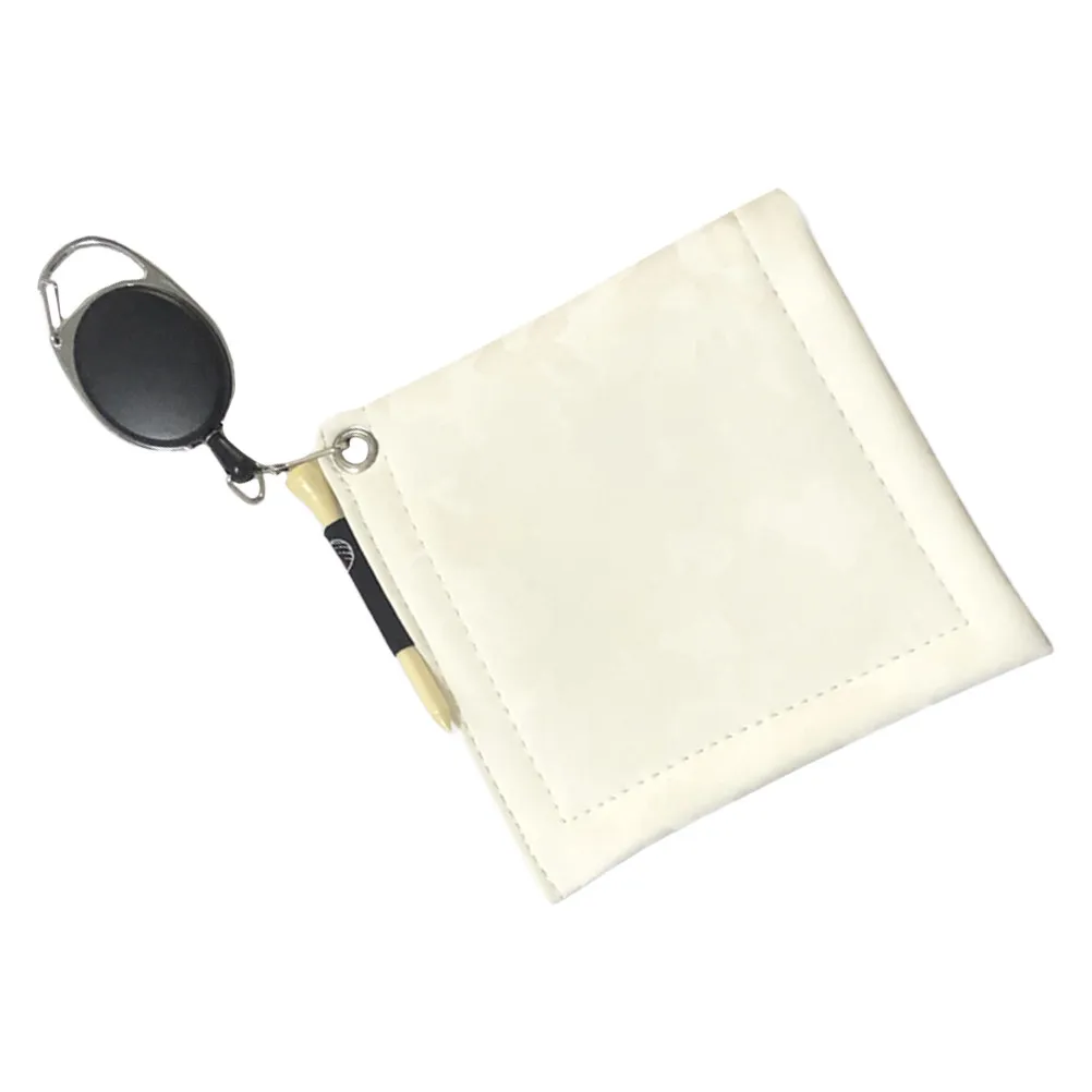 Paño de limpieza profesional para golf, toalla portátil reutilizable para pelotas, herramienta práctica de limpieza para golf, accesorio de golf