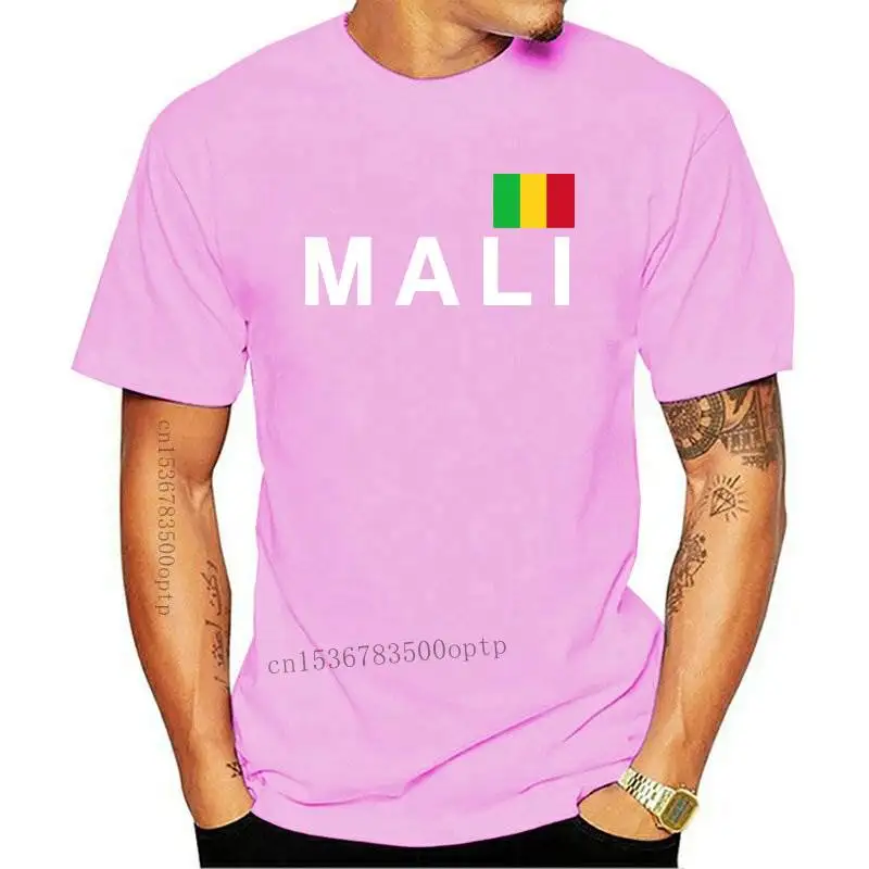 Camiseta de Mali para hombre Republic Mali Bamako 2024 primavera Slim Fit hombres camiseta Hipster cuello redondo camisetas populares hacer mi propia camiseta