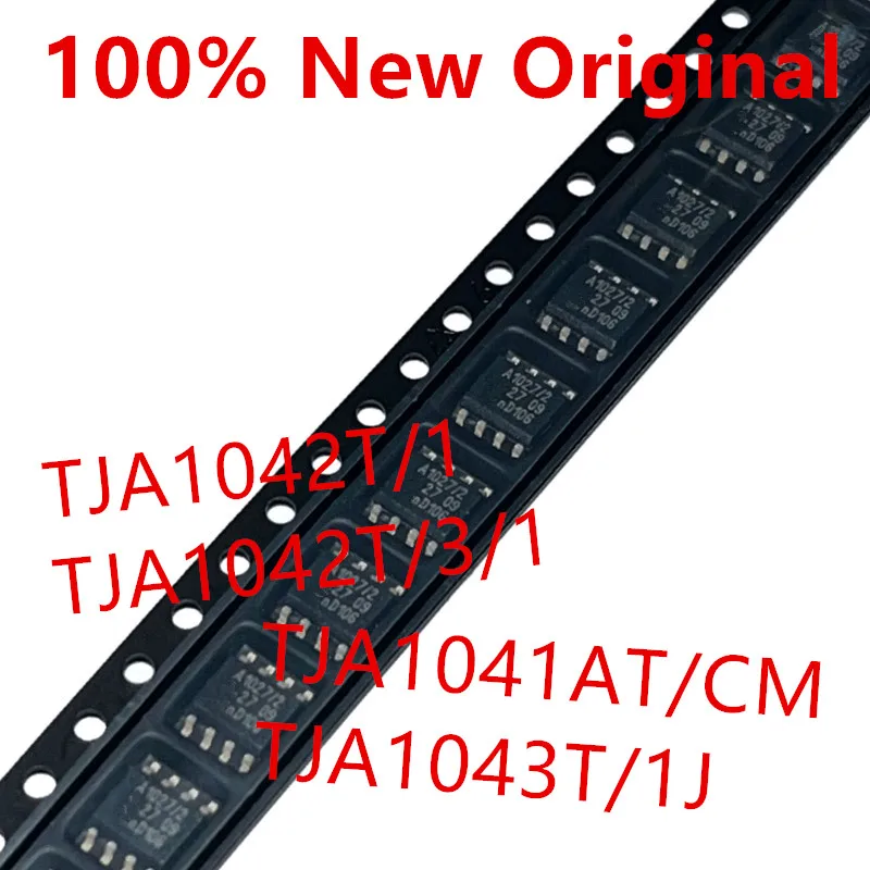 10 قطعة TJA1042T/1 TJA1042 、TJA1042T/3/1 A1042/3 、TJA1041AT/CM TJA1041AT/C 、TJA1043T/1J TJA1043 شريحة إرسال واستقبال جديدة
