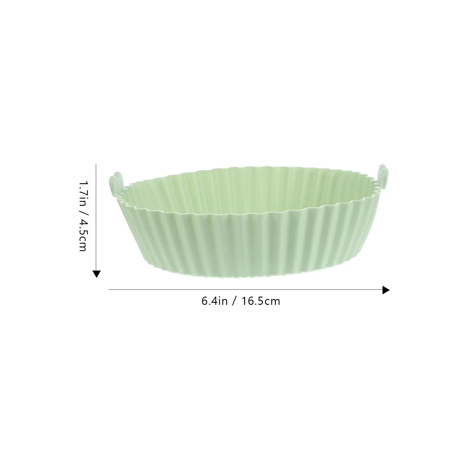 Premium Non-Stick Air Fryer Liner Silicone Mat for Baking Chips Chicken Wings Bread Snacks Heat-Resistant Reusable Washable