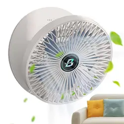 Fan For Bedroom Portable Rechargeable Fan Cooling Fan 3 Speed Wind Adjustable USB Charging 90 Adjustable Increase Air Flow For