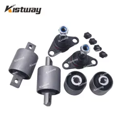 6PCS Front Lower Control Arm Bushing Ball Joint Kit For Volvo XC90 (2003-) P2 AWD 31304040 31277881 31201485