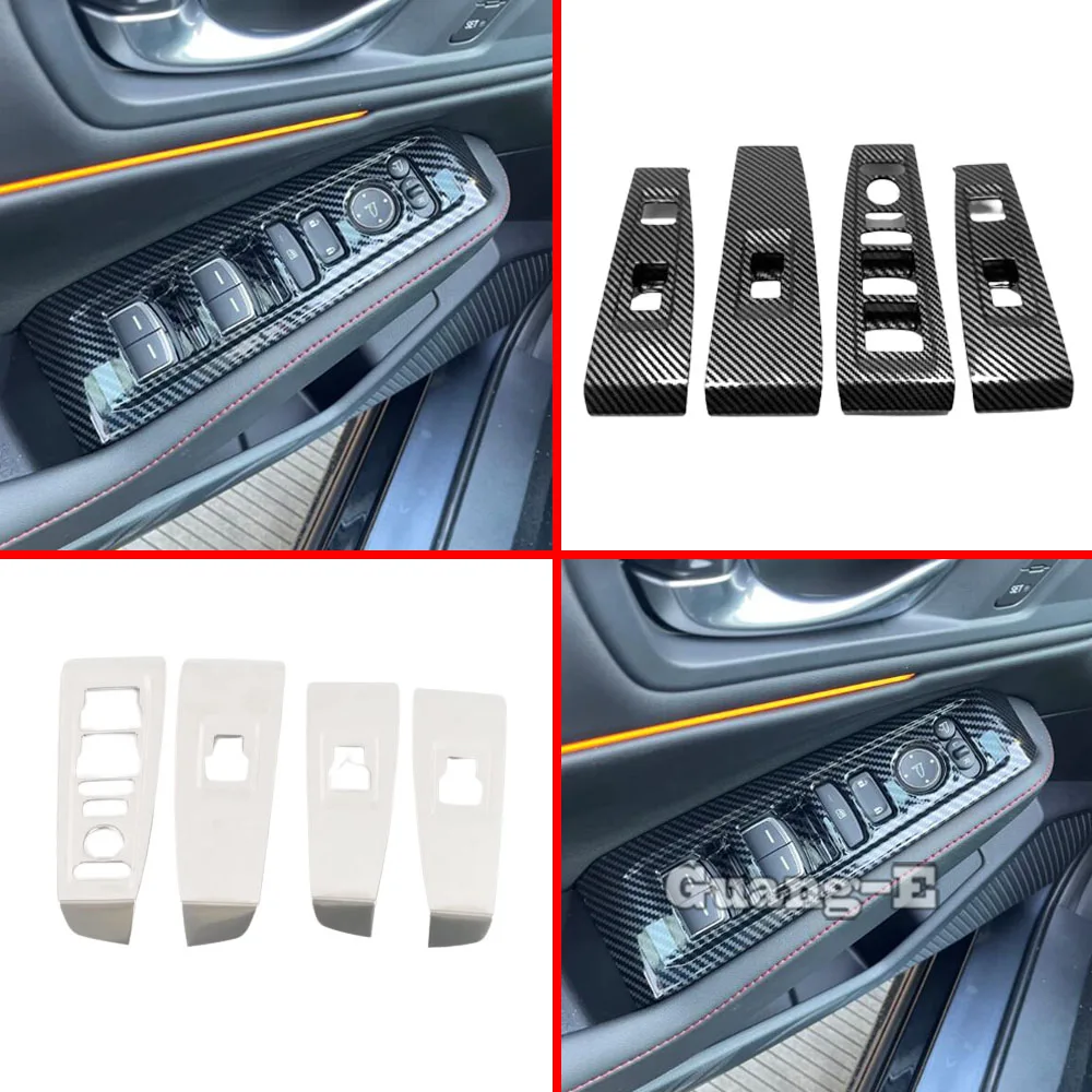 

Для Honda Accord 11-го поколения 2023-2024: накладки на кнопки стеклоподъемников и панель замков, декоративные наклейки для интерьера автомобиля