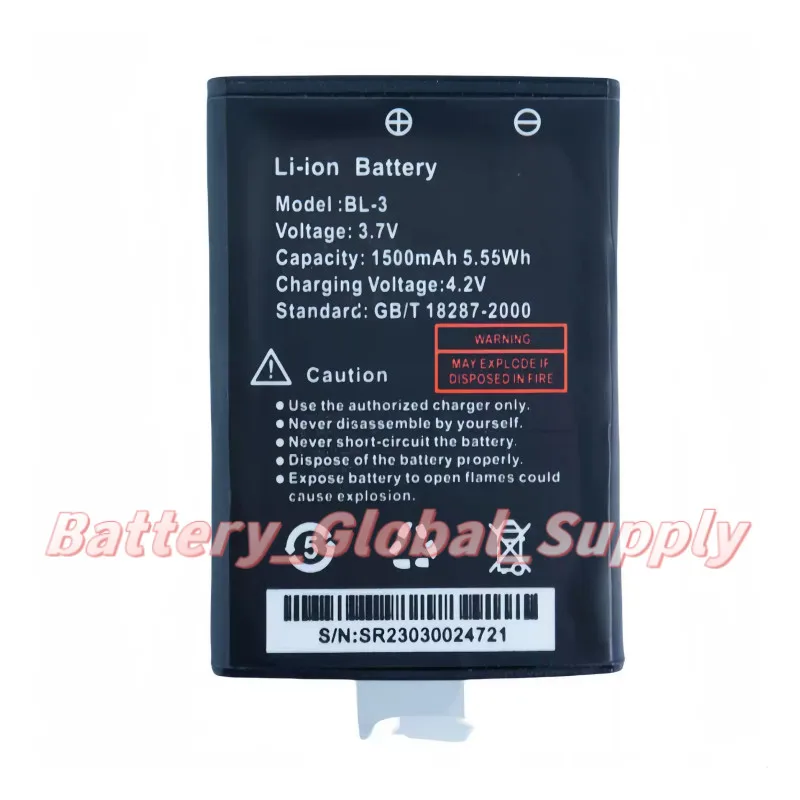 

Battery For UV3R UV-3R BF-T6 C5 BF-R5 KT-950EE 3.7v 1500mah New