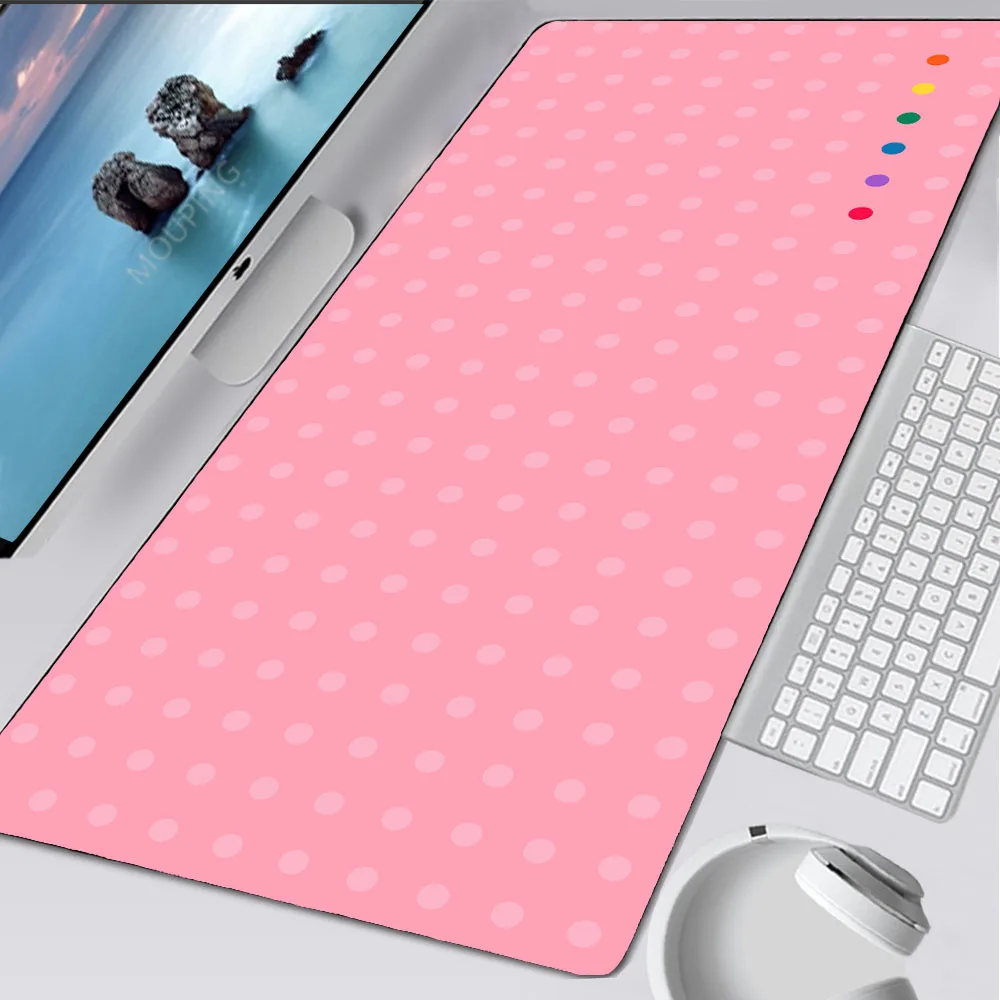 

White Personalized Xxl Large Mouse Pad Company Pc Gamer Keyboard Carpet Computer Desk Mat Mousepad Rubber Mat Gaming Accessories