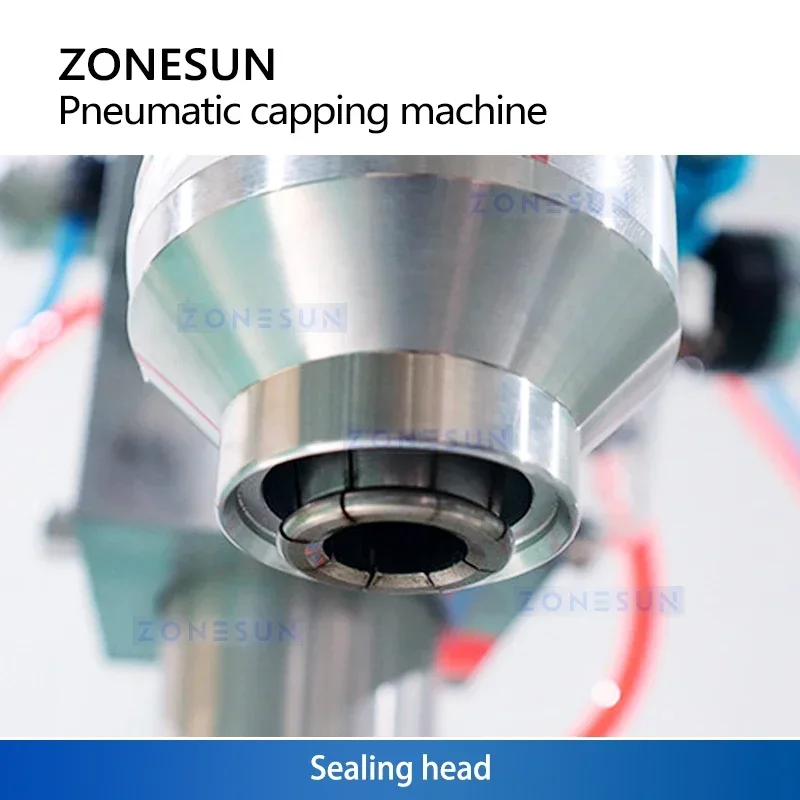 

Пневматическая машина для запечатывания аэрозольных баллонов ZONESUN ZS-YG25Q, укупорщик для алюминиевых банок с краской-спреем