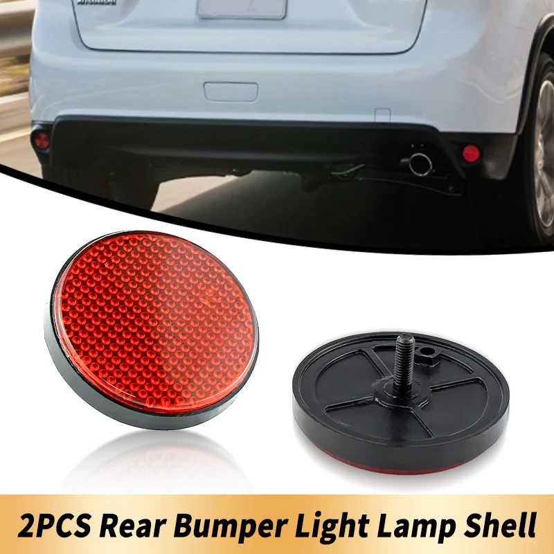 

2PCS Only Shell No Bulbs Rear Bumper Brake Light Cover Plug and Play For Toyota Highlander 08-10 Sequoia 08-13 ZRR70 Noah Voxy