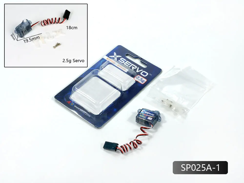 

High Speed High Torque PZ Servo 2.5G X-Servo for RC Helicopter Car Boat - Electronic Speed Controller for Remote Control Models