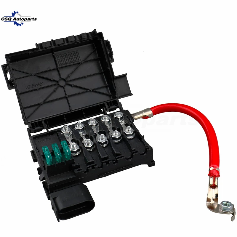 

1J0937550A Car Fuse Box Battery Terminal For VW Beetle Golf City Jetta Bora MK4 For Audi A3 S3 For Seat Toledo For Sko