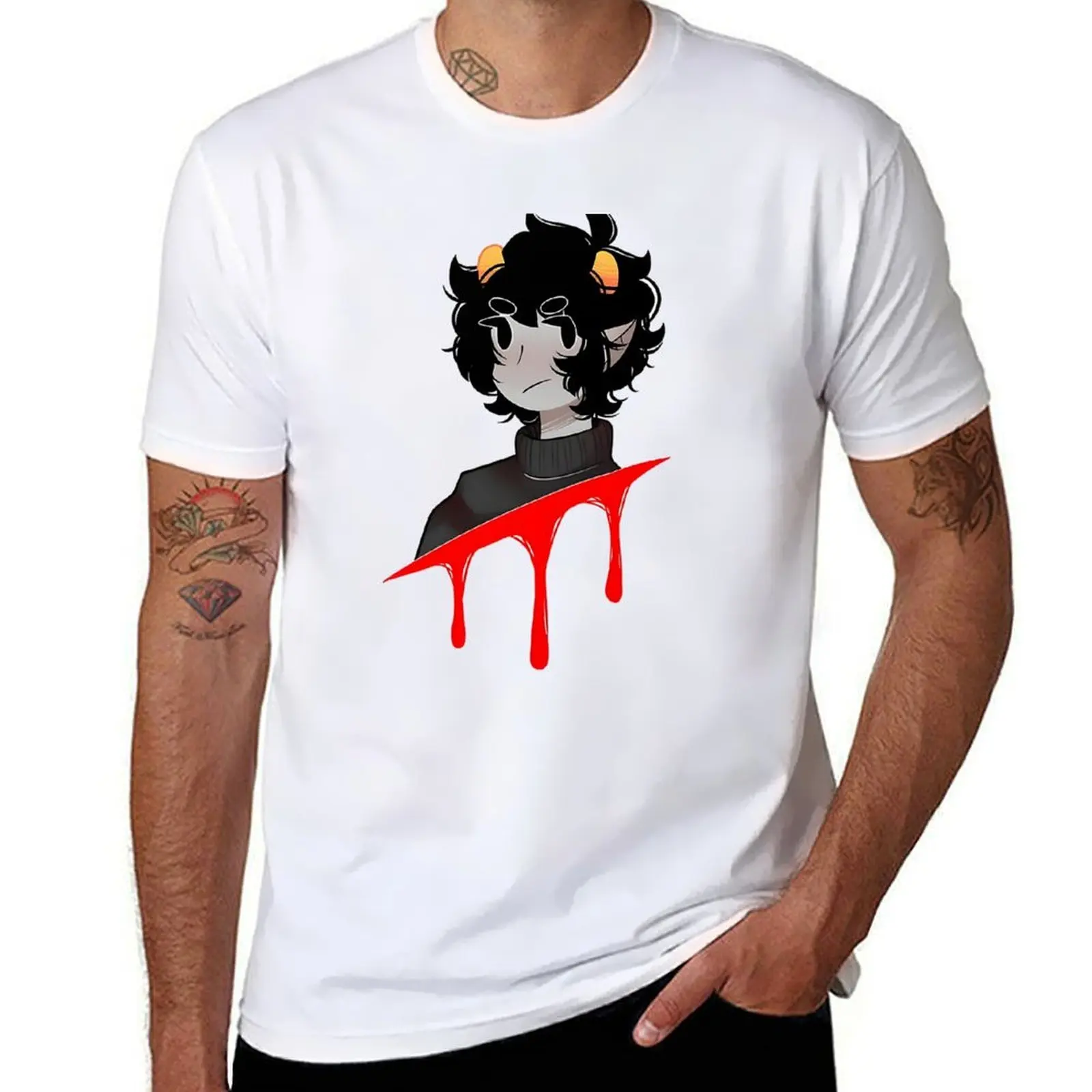 

Karkat Vantas [Homestuck] T-Shirt t shirts for man cotton t shirts designer T-Shirt